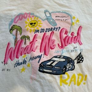 What We Said Podcast T-shirt